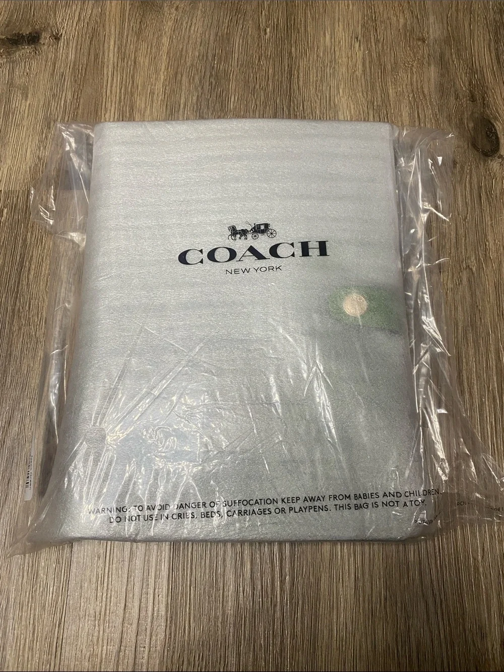 RARE Coach Neon Green Signature Notebook
